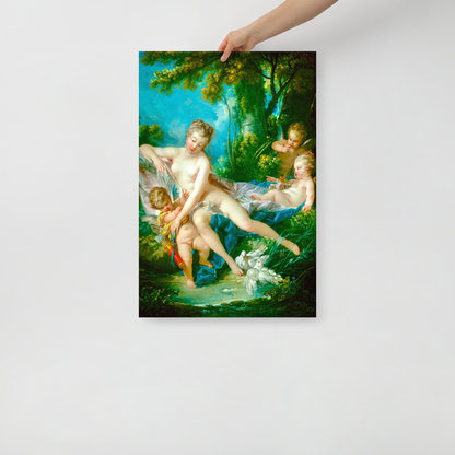 The Bath of Venus by François Boucher [Poster]