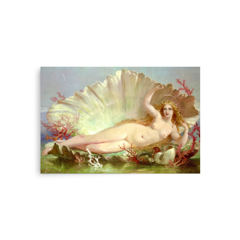 The Birth of Venus by Henry Courtney Selous [Poster]