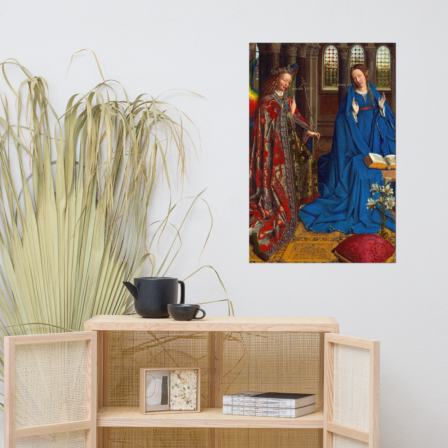 Annunciation by Jan van Eyck [Poster]