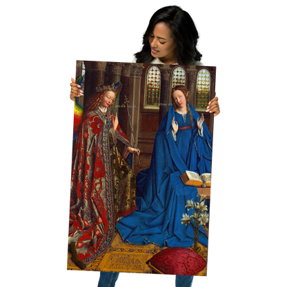 Annunciation by Jan van Eyck [Poster]