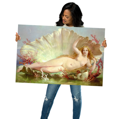 The Birth of Venus by Henry Courtney Selous [Poster]