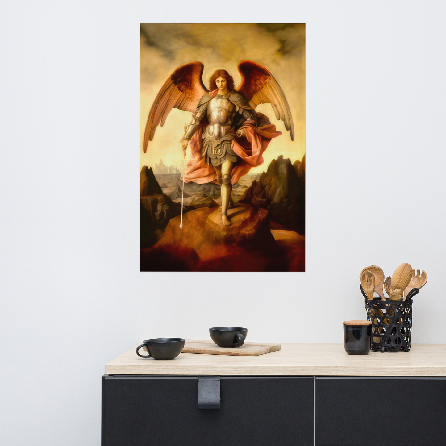 Archangel Michael by Unknown Artist [Poster]