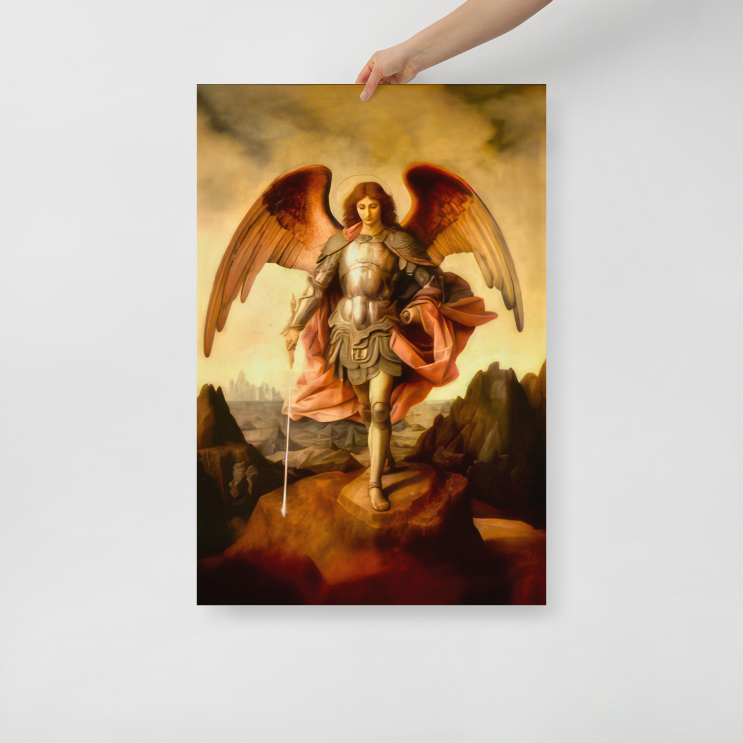 Archangel Michael by Unknown Artist [Poster]