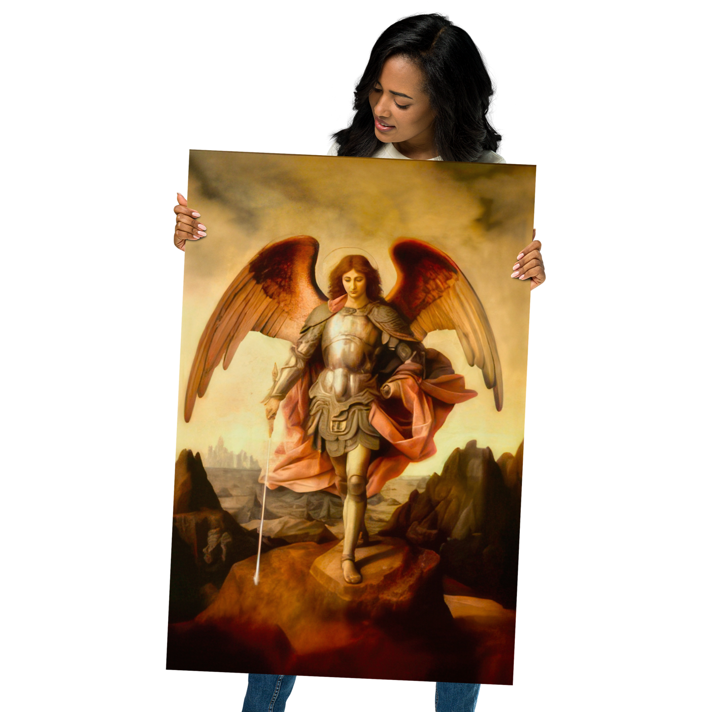 Archangel Michael by Unknown Artist [Poster]