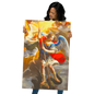 The Archangel Michael Slaying The Dragon By Simon Vouet [Poster]