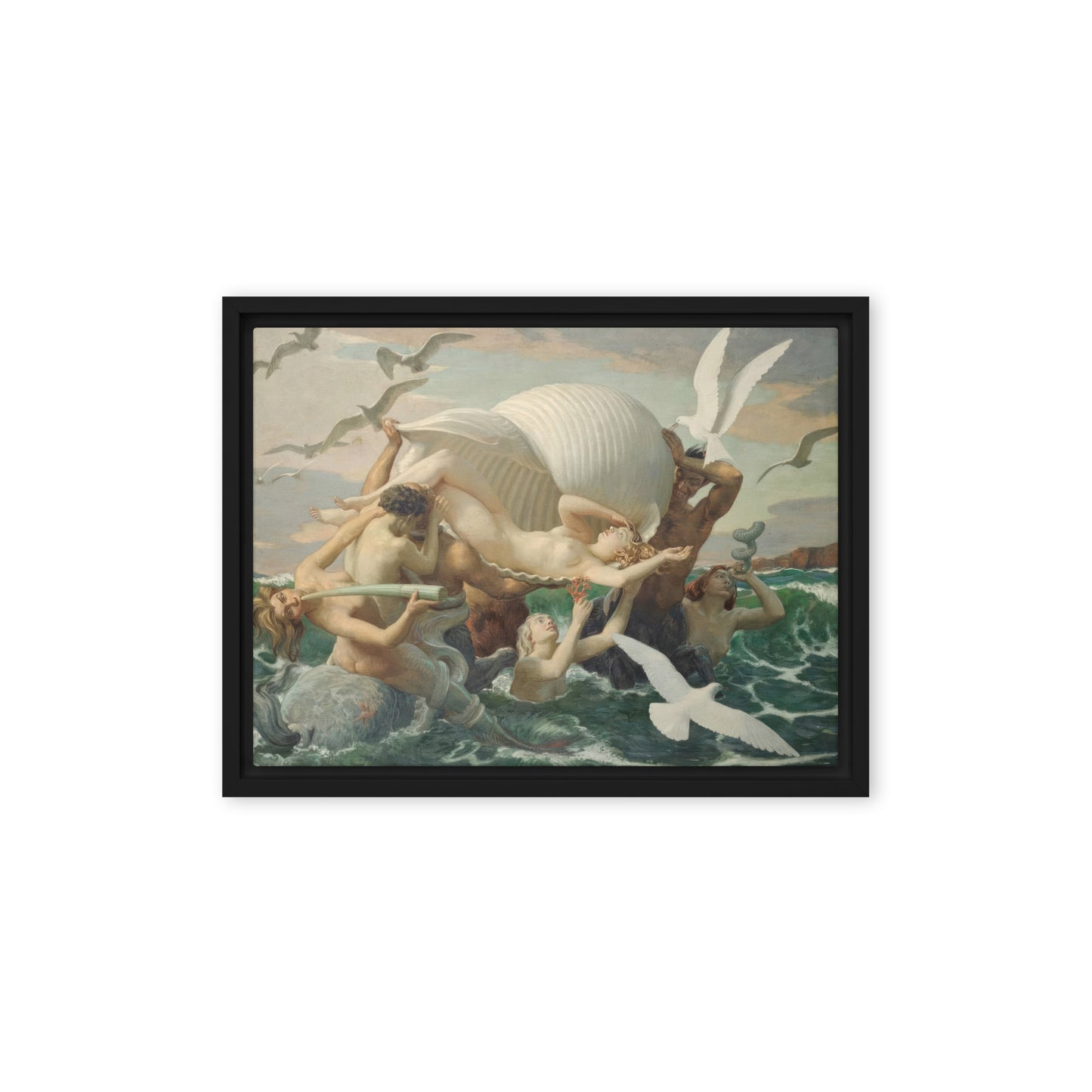 Birth of Venus by John Bulloch Souter [Framed canvas]