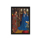 Annunciation by Jan van Eyck [Framed canvas]