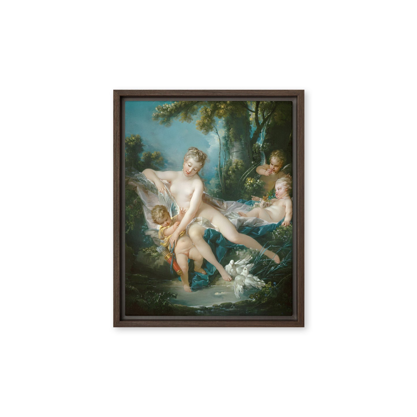 The Bath of Venus by François Boucher [Framed canvas]