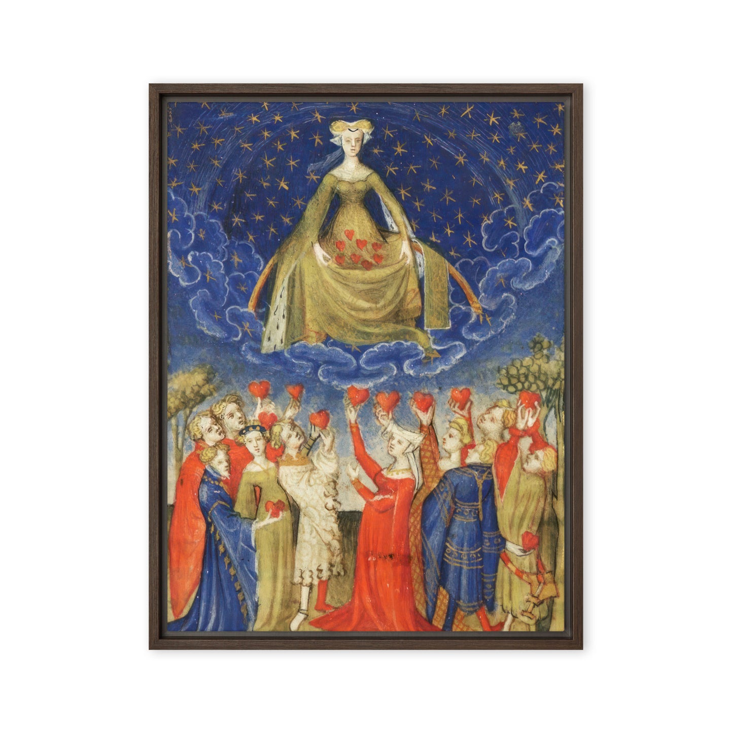 L'Épître Othéa by Christine de Pizan  [Framed canvas]