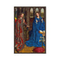 Annunciation by Jan van Eyck [Framed canvas]