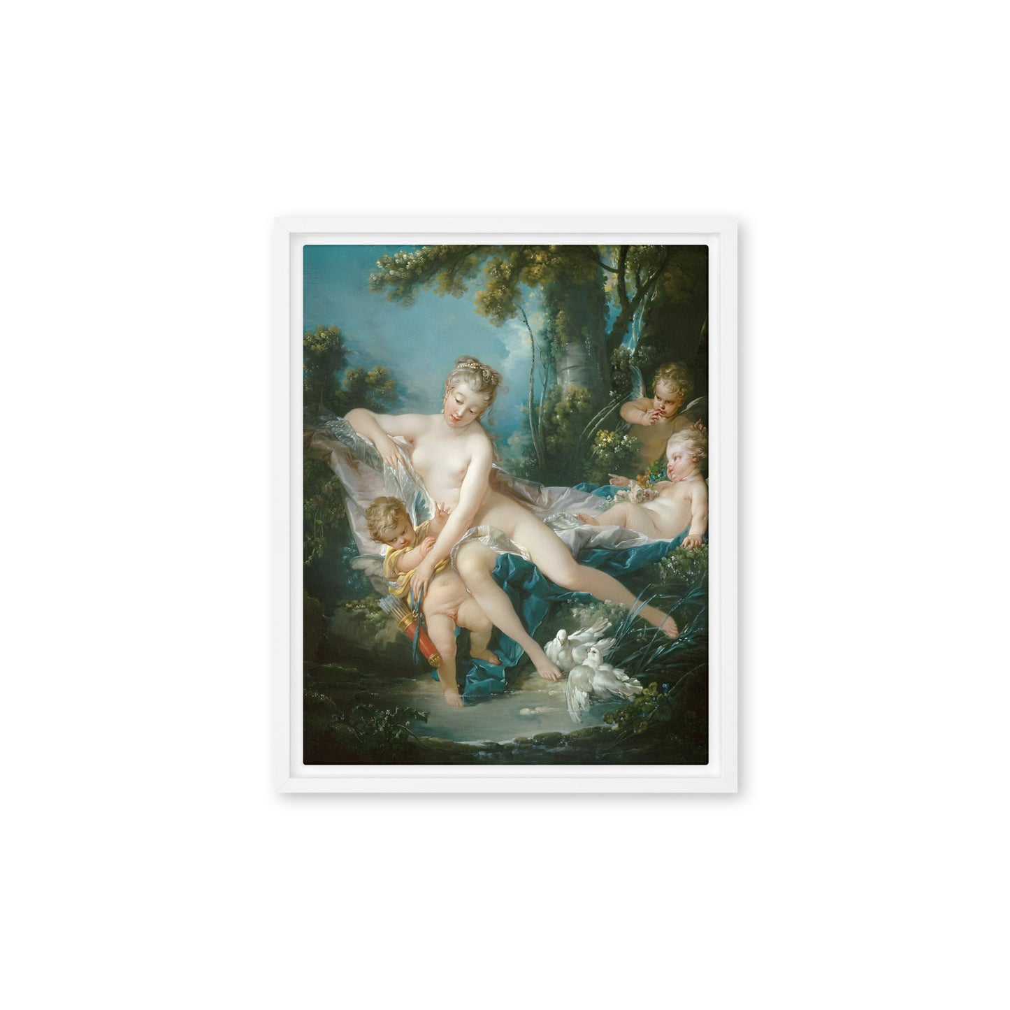 The Bath of Venus by François Boucher [Framed canvas]