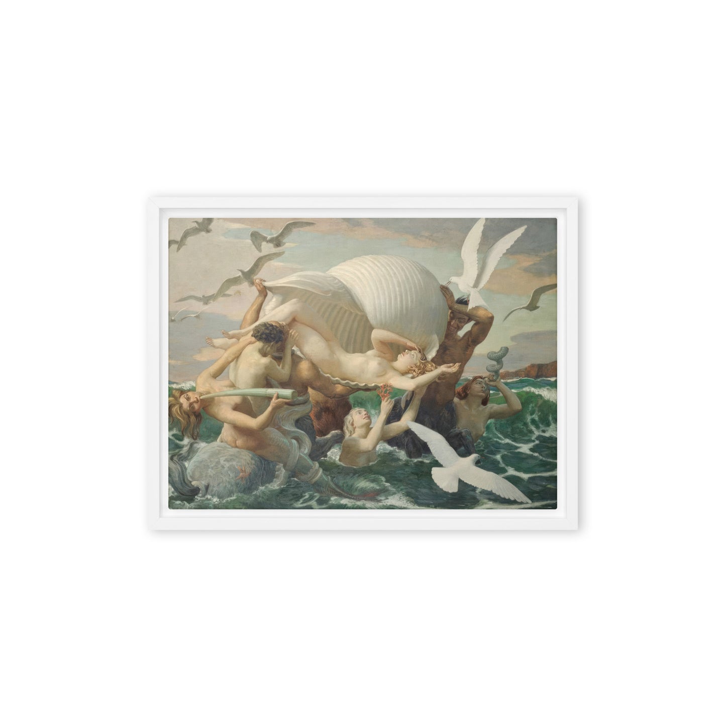 Birth of Venus by John Bulloch Souter [Framed canvas]