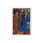 Annunciation by Jan van Eyck [Framed canvas]