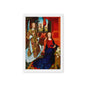 Annunciation by Hans Memling [Framed canvas]