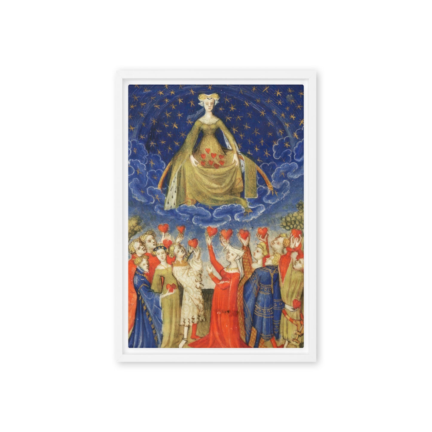 L'Épître Othéa by Christine de Pizan  [Framed canvas]