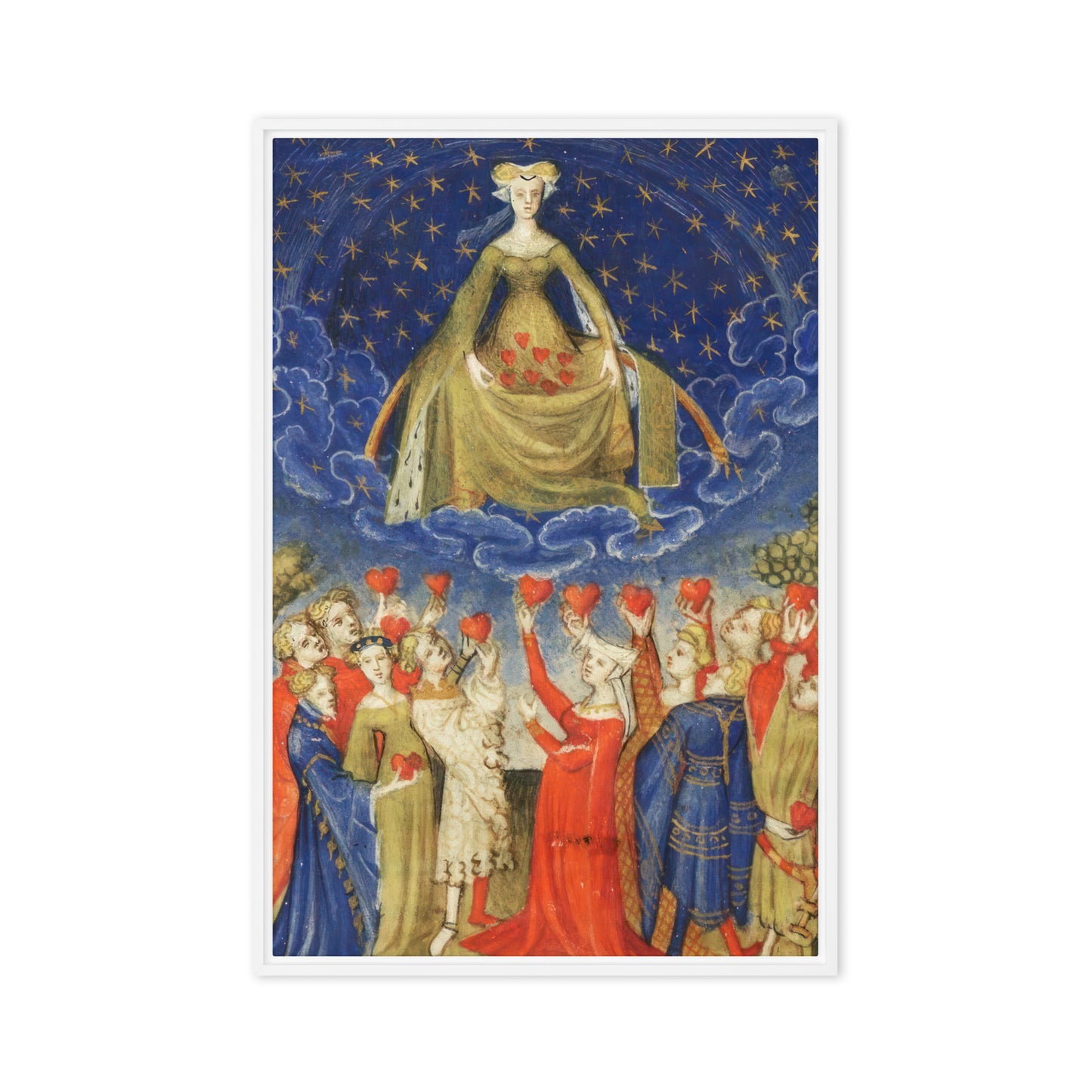 L'Épître Othéa by Christine de Pizan  [Framed canvas]