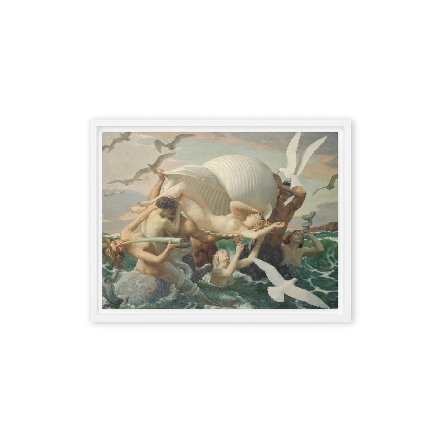 Birth of Venus by John Bulloch Souter [Framed canvas]