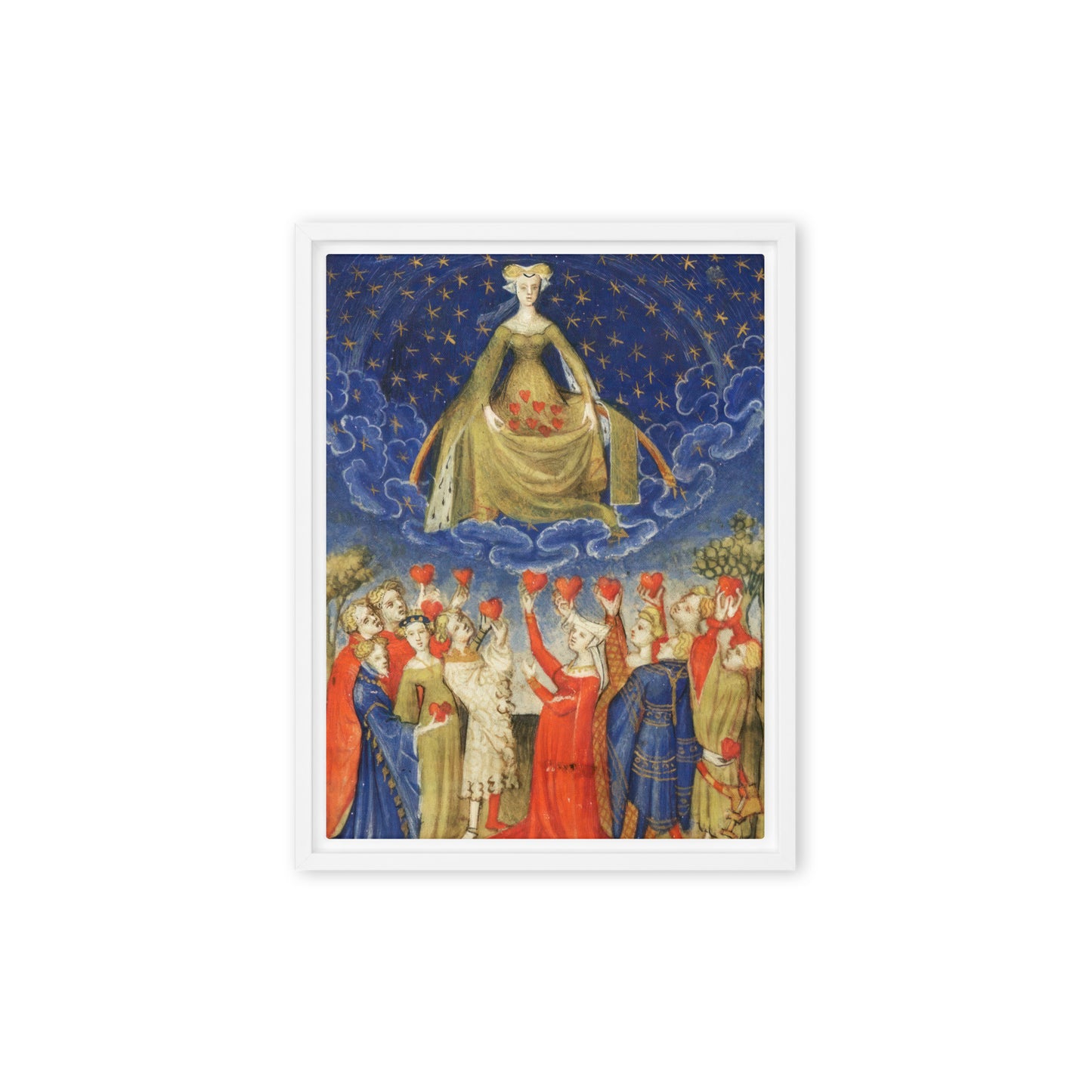 L'Épître Othéa by Christine de Pizan  [Framed canvas]