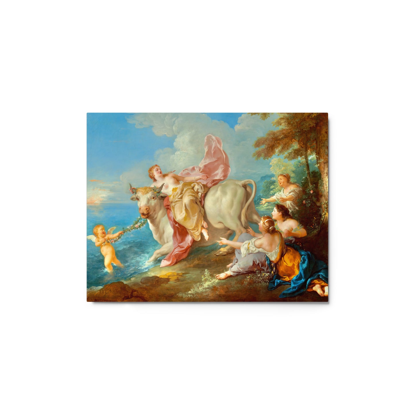 The Abduction of Europa by Jean Francois de Troy [Metal prints]