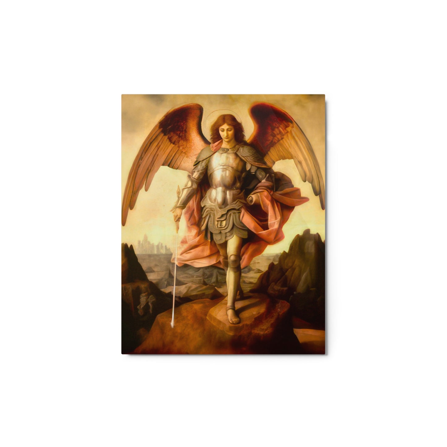 Archangel Michael by Unknown Artist [Metal prints]