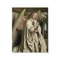 Archangel Gabriel passes the Message to Maria by Jan Van Eyck [Metal prints]