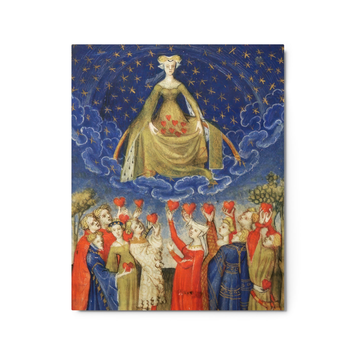 L'Épître Othéa by Christine de Pizan [Metal prints]