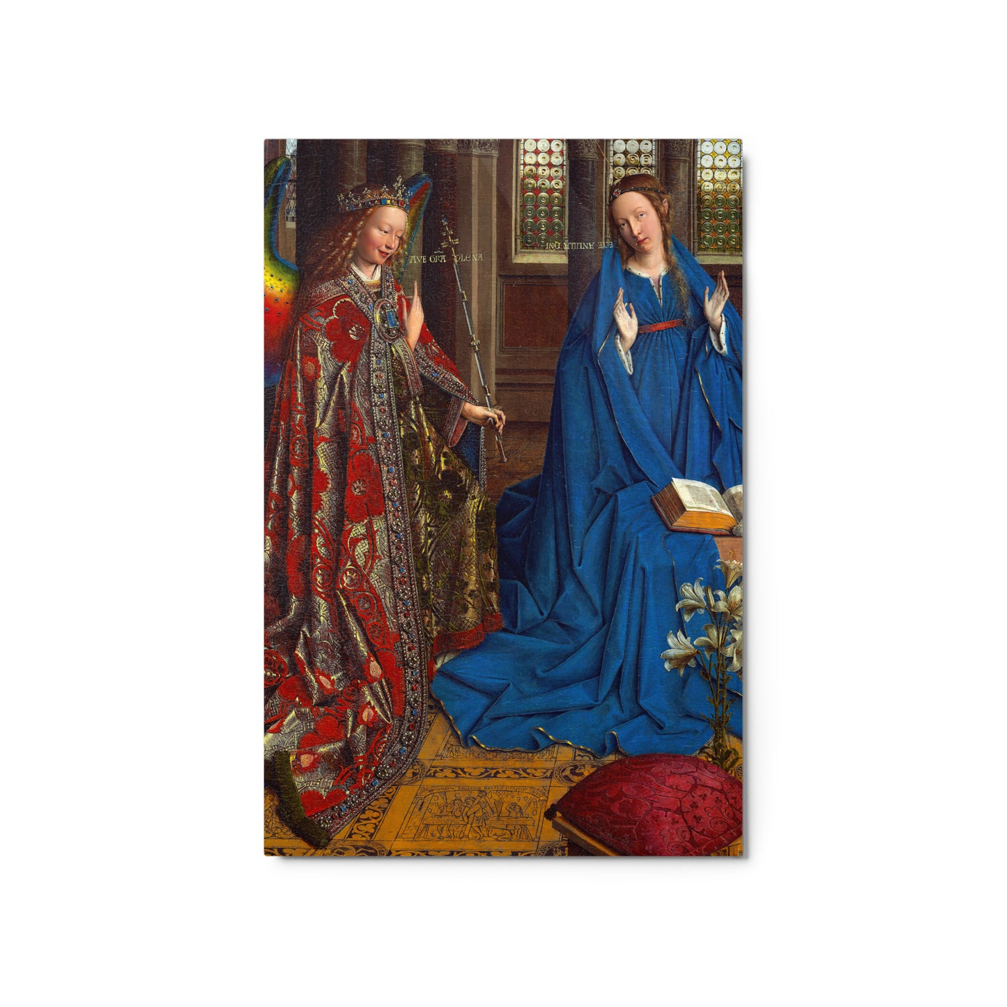 Annunciation by Jan van Eyck [Metal prints]