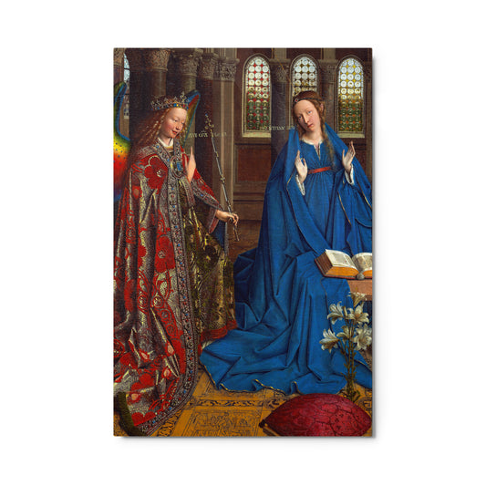 Annunciation by Jan van Eyck [Metal prints]