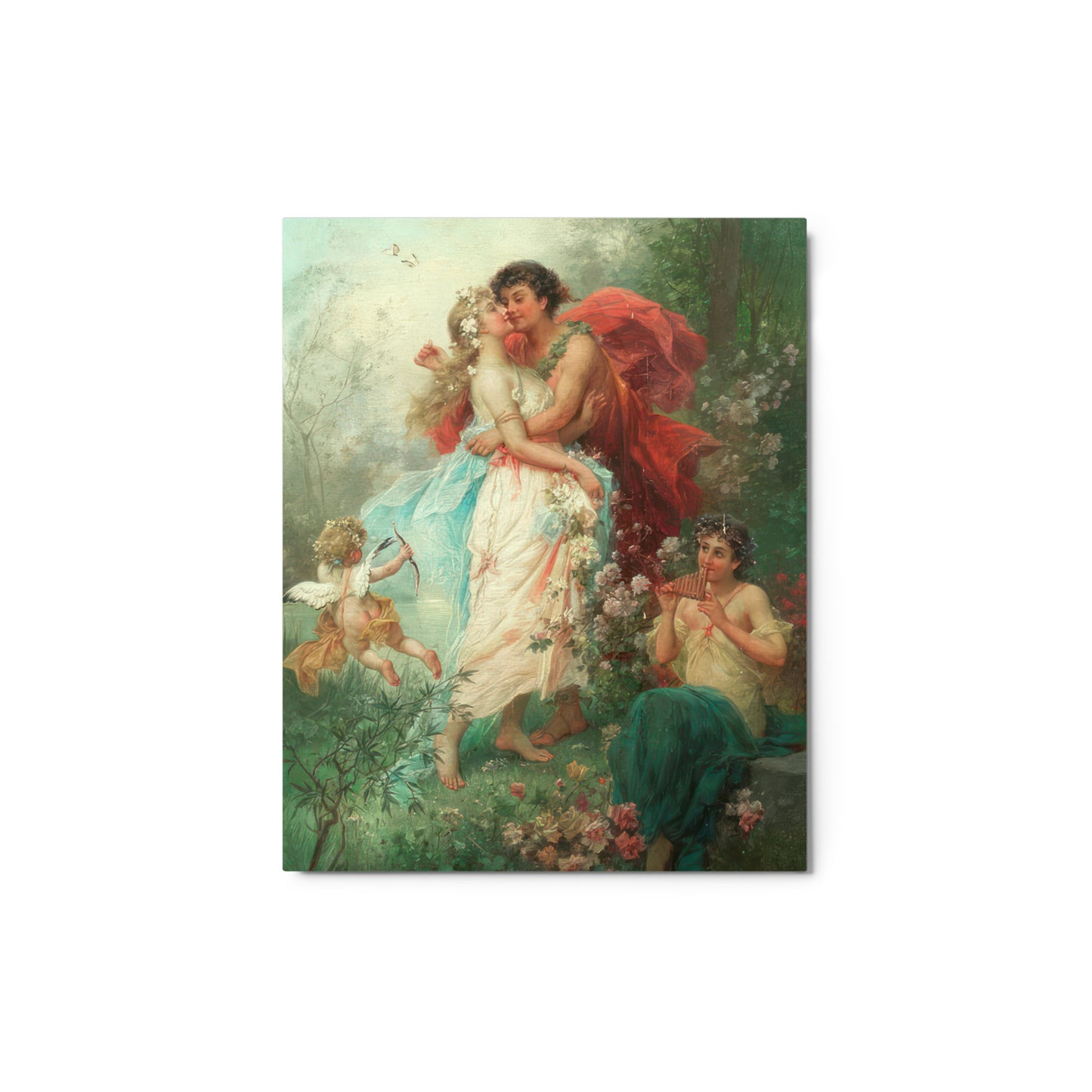 Oath Of Love by Hans Zatzka [Metal prints]