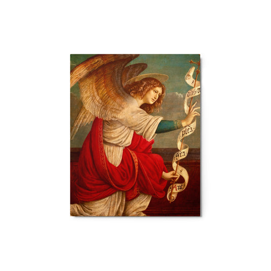 The Annunciation with The Angel Gabriel by Gaudenzio Ferrari [Metal prints]