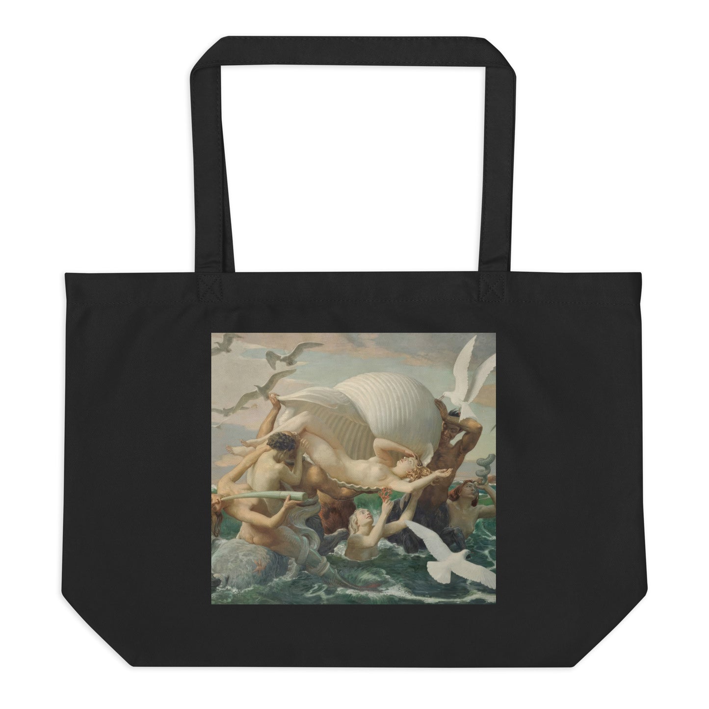 Birth of Venus by John Bulloch Souter [Large organic tote bag]