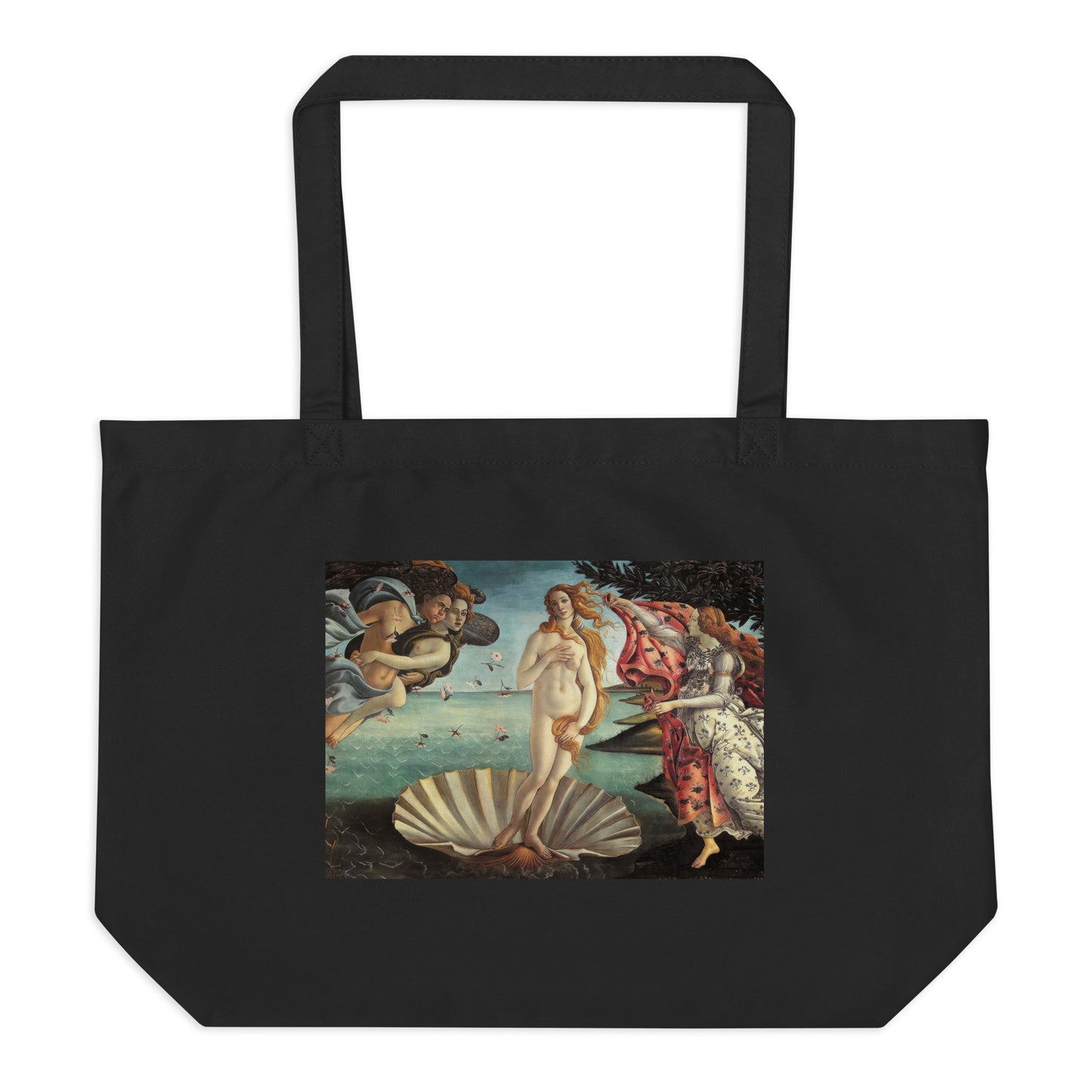 Birth of Venus by Sandro Botticelli [Large organic tote bag]