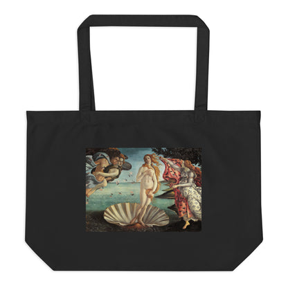 Birth of Venus by Sandro Botticelli [Large organic tote bag]