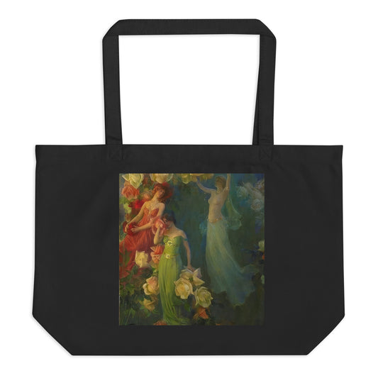 The Perfume Of Roses Charles Courtney Curran  [Large organic tote bag]