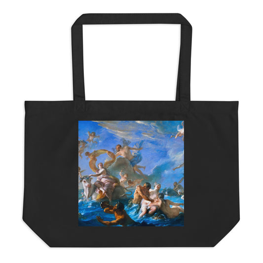 The Abduction of Europa by Noel-Nicolas Coypel [Large organic tote bag]