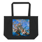 The Abduction of Europa by Noel-Nicolas Coypel [Large organic tote bag]