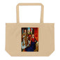 Annunciation by Hans Memling [Large organic tote bag]