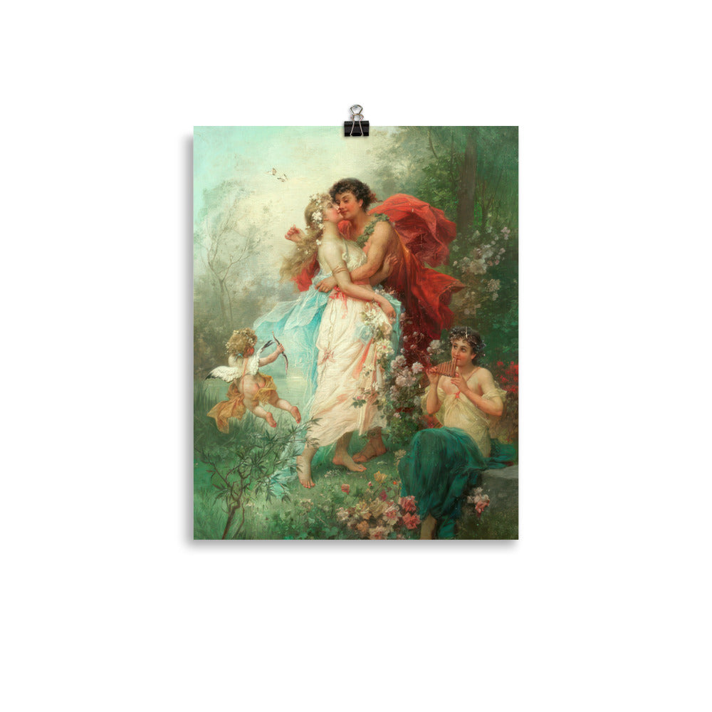 Oath Of Love by Hans Zatzka [Photo paper poste]