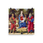 Madonna with Saints by Sandro Botticelli [Photo paper poster]