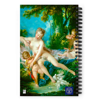 The Bath of Venus by François Boucher [Spiral notebook]