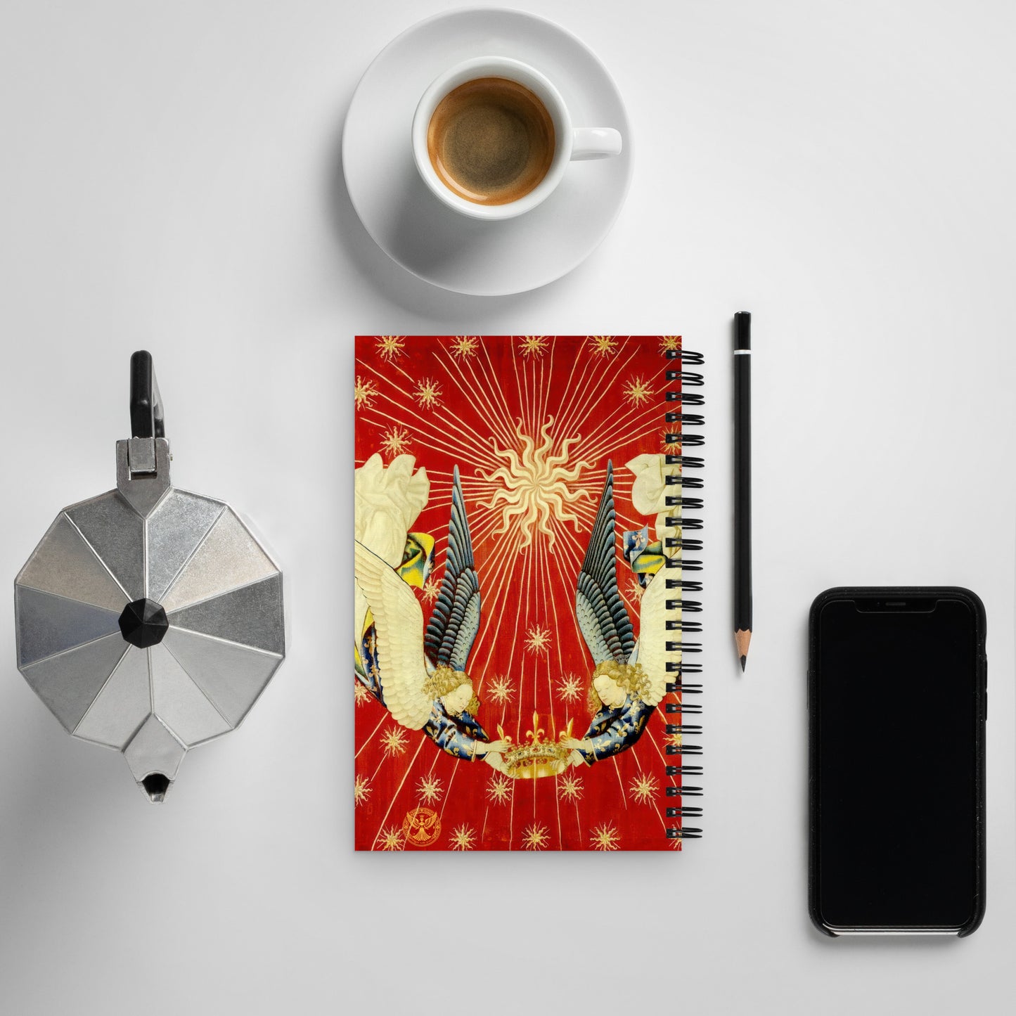 Dais de Charles VII by Jacob de Littemont [Spiral notebook]