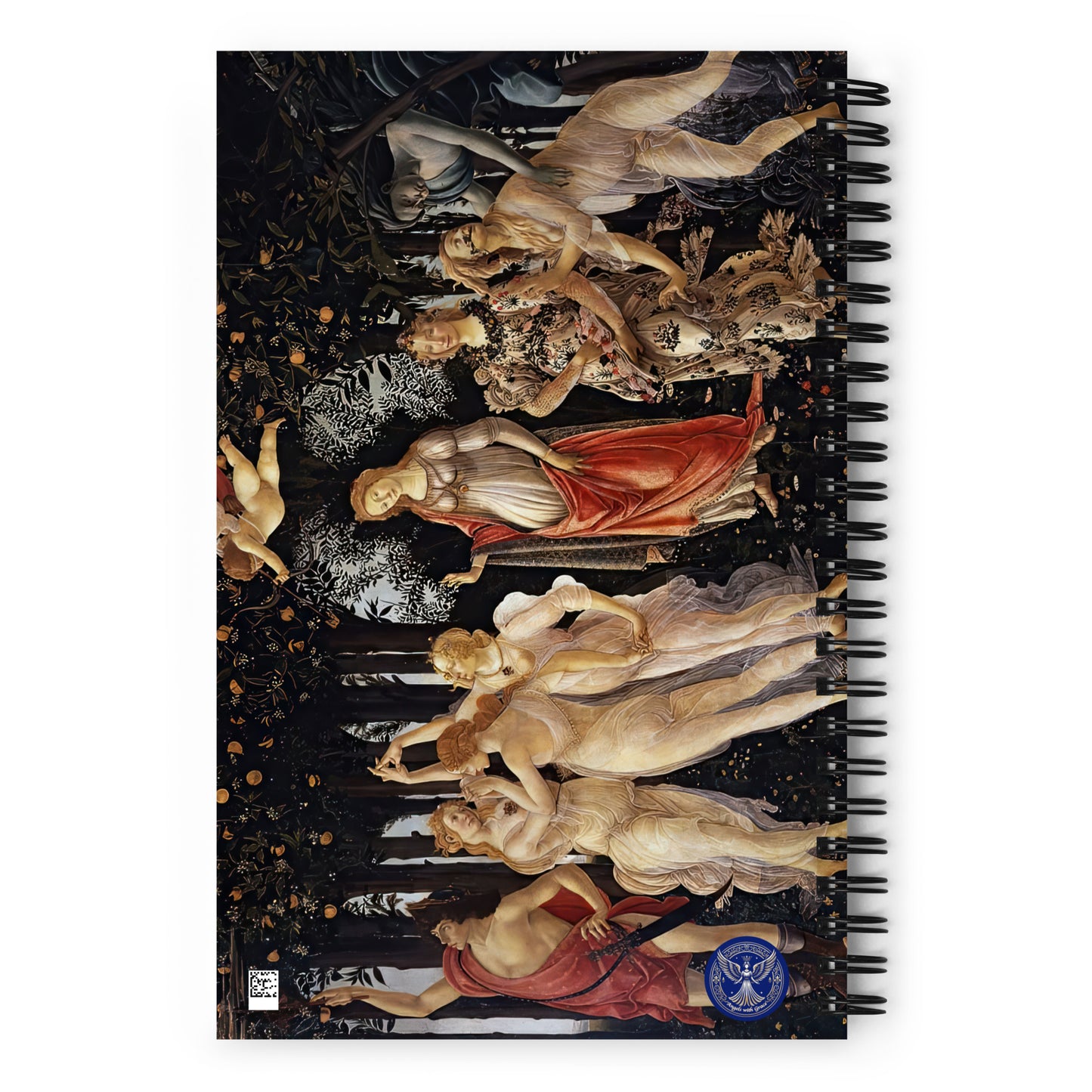 Primavera by Sandro Botticelli [Spiral notebook]