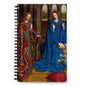 Annunciation by Jan van Eyck [Spiral notebook]