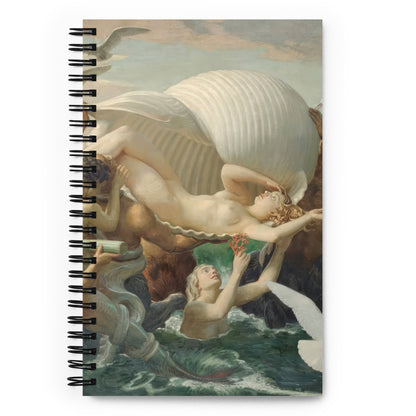 The Birth of Venus by John Bulloch Souter [Spiral notebook]