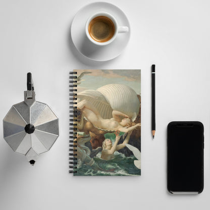 The Birth of Venus by John Bulloch Souter [Spiral notebook]