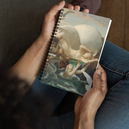 The Birth of Venus by John Bulloch Souter [Spiral notebook]