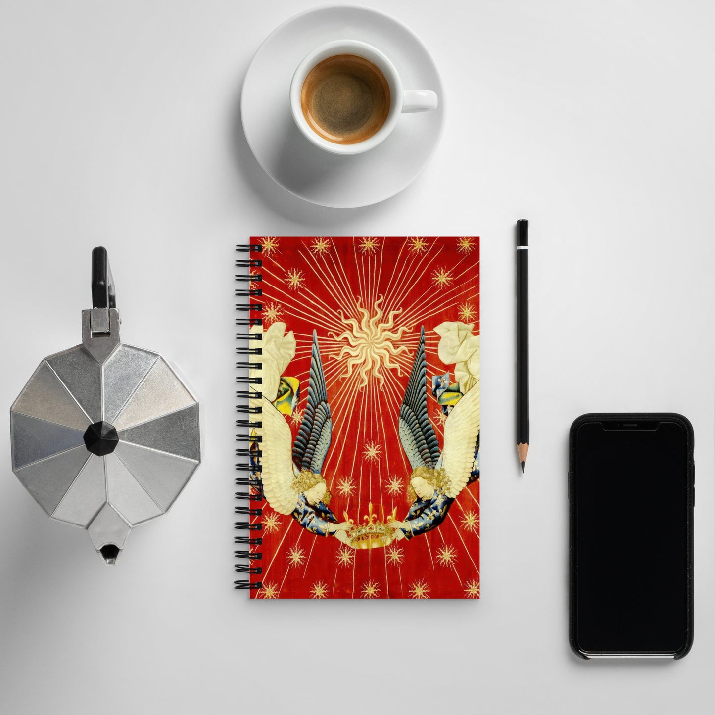 Dais de Charles VII by Jacob de Littemont [Spiral notebook]