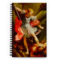 The Archangel Michael defeating Satan by Guido Reni [Spiral notebook]