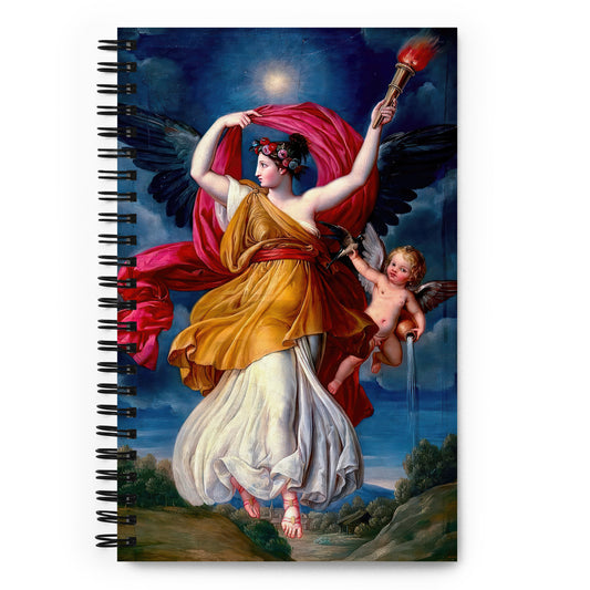 Alegoria de la Aurora by Juan Antonio Ribera [Spiral notebook]