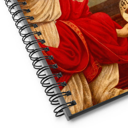 The Annunciation with The Angel Gabriel by Gaudenzio Ferrari [Spiral notebook]